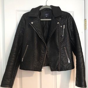 American Eagle Leather Jacket